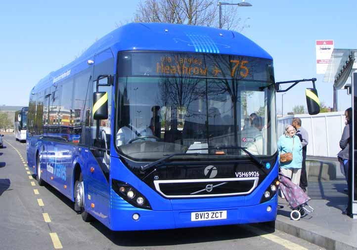 First Berkshire Volvo 7900H hybrid VSH69926
